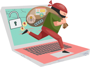 Free cybersecurity computer security hacking vector